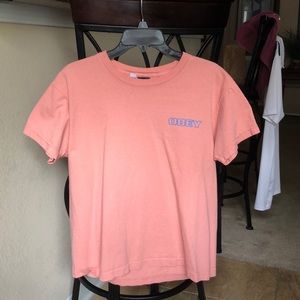 women’s OBEY shirt (barely worn)
